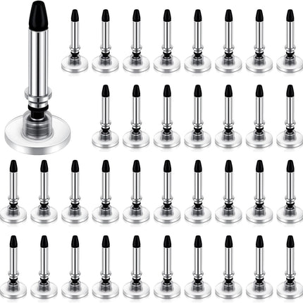 36 Pieces Stylus Pen Tips Replacement Only High Precision Replaceable Disc Tops Universal Round Shape Penpoint for Touch Screen Devices Daily Using Supplies -