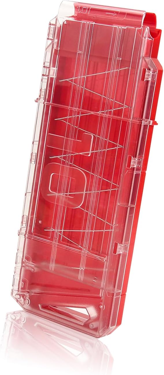 10 Darts Quick Reload Clips Compatible for Nerf Mega Motostryke Blaster Foam Dart Magazines Enhanced