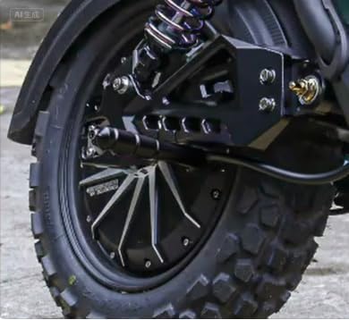 Motorcycle foot pegs, folding bicycle Universal M8 anti-slip motorcycle footrest, suitable for Super 73 S2/ZX/RX/R/S Adventure