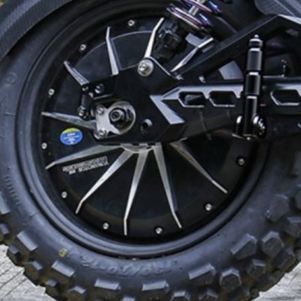 Motorcycle foot pegs, folding bicycle Universal M8 anti-slip motorcycle footrest, suitable for Super 73 S2/ZX/RX/R/S Adventure
