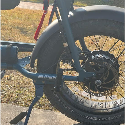 Motorcycle foot pegs, folding bicycle Universal M8 anti-slip motorcycle footrest, suitable for Super 73 S2/ZX/RX/R/S Adventure