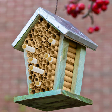 120 Pcs Mason Bee House Tube Refill Cardboard Paper Beekeeper Insert Beekeeping Supplies for Solitary Beehive Garden Pollinator Nest