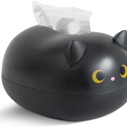 Cat Tissue Dispenser, Cartoon Toilet Paper Holder Dispenser Box with 2 Toothpick for Car Home Bathroom Kitchen Office