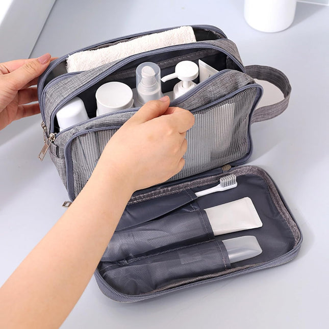 Travel Toiletry Bag Organizer Mens Bag Dopp Kit Bathroom Shaving Portable Makeup Bags for Accessories(27 – product detail
