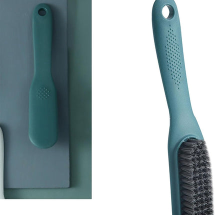 Shoe Brush, Cleaning Brush Nylon Long Handle Portable Washing Soft Bristle for Shoes Clothes