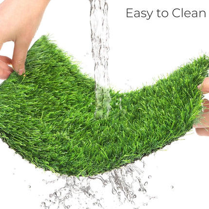 8 Pack Chicken Nesting Pads with Vegetable String Bag, 12"x12"x1.2" Washable Hen Coop Synthetic Turf Mat, Artificial Nest Box Bedding Grass Rug Carpet for Laying Eggs, Garden Lawn