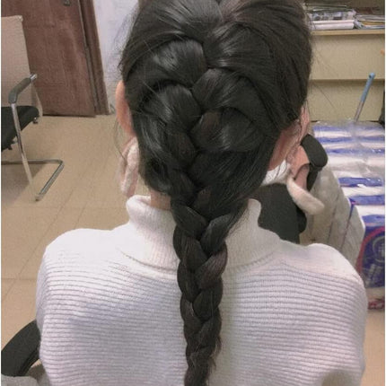 Hair braiding tool - horse tail holder - hair braiding tool - 8-piece hair braiding tool Topsy Tail Loop French braid loop tool set - 4 colours