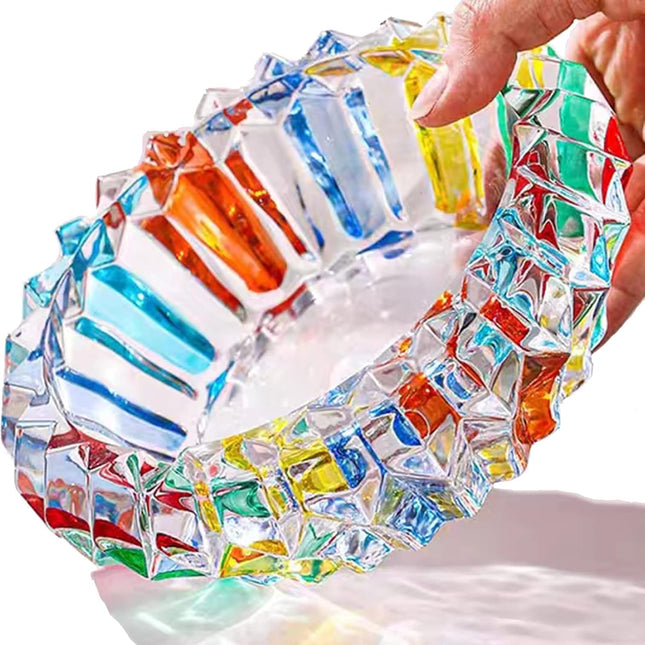 Kristallen ashtray