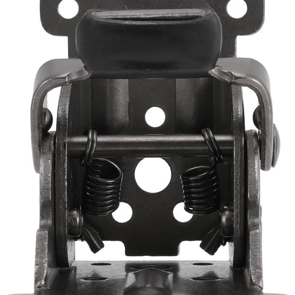 Table hinge - Folding hinge - 0-90 degree foldable - 8-pack - Lockable hinge - Lockable extension support bracket - with 64 screws, black