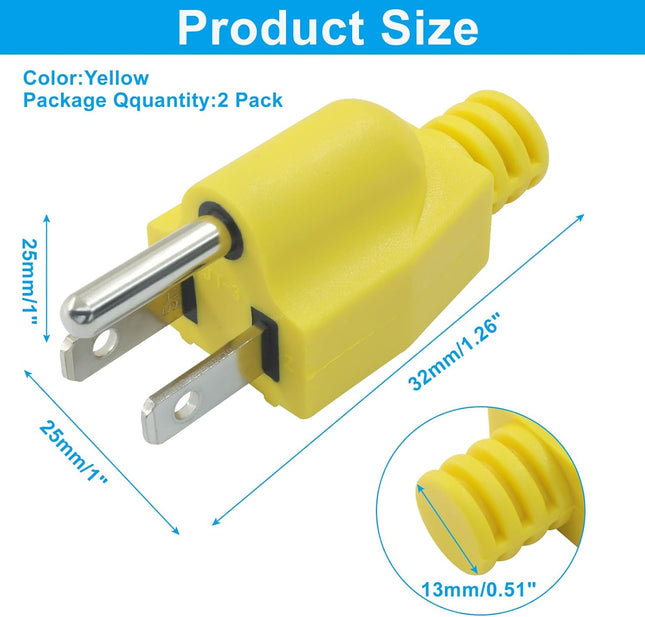 Biaungdo 2 Pack Neutral Ground Bonding Plug for Portable Inverter Generator Surge Protector Ground Plug – product detail