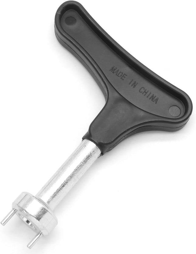 Biaungdo Golf Spike Tool for Spike Shoes Black Golf Shoe Wrench Zinc Alloy Removal V1259-DP01-D-115