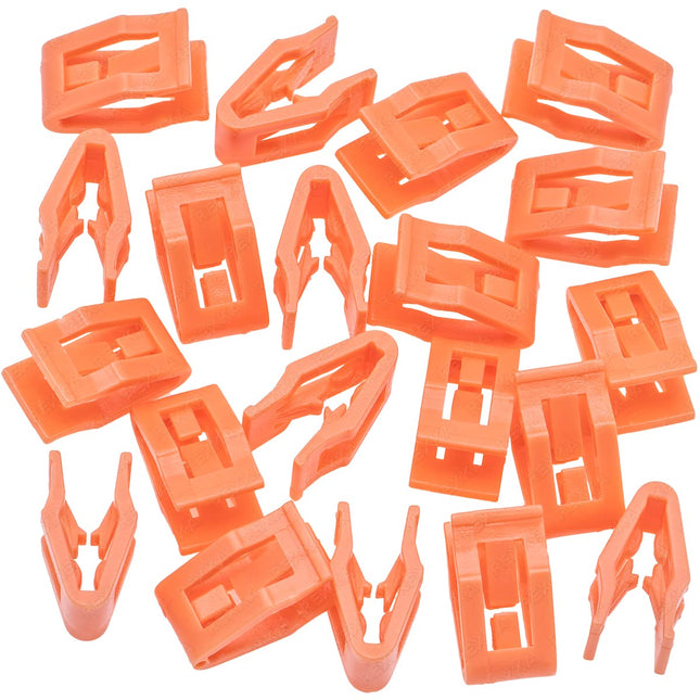 Rexka 20pcs Center Console Radio DVD Dash Panel Switch Bezel Clip Body Trim Retainer Compatible – product detail