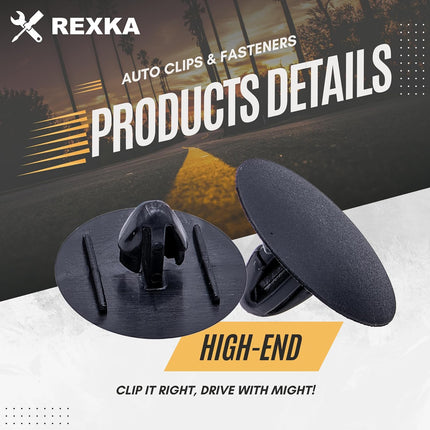 Rexka 10pcs Hood Insulation Retainer Clip Compatible with Toyota Lexus 90467-09050 90467-A0003