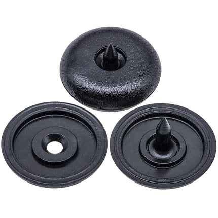 Rexka 2 Sets Front Top & Bottom Buttons Seat Belt Buckle Stop for BMW Mini 72111950829 72111917406