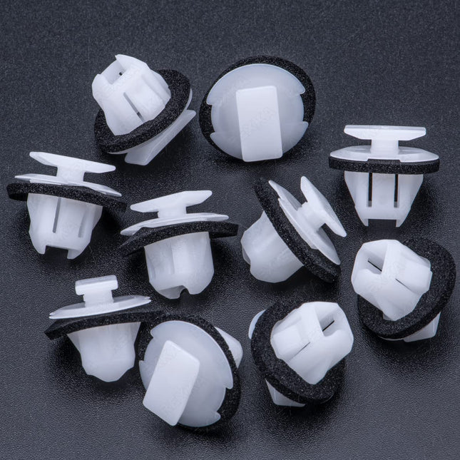 Rexka 10pcs Wheel Arch Fender Flare Moulding Clips 76882-JG10A Compatible with Nissan Infiniti Armada