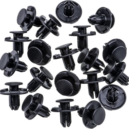 Rexka 20pcs Fender Liner Cowl Grille Bumper Under Cover Clip Push-Type Retainer Compatible with Nissan Infiniti 01553-05933 01553-05323 370Z 350Z Altima GT-R Juke Leaf Murano Quest Q50 Q60 Q70 QX60