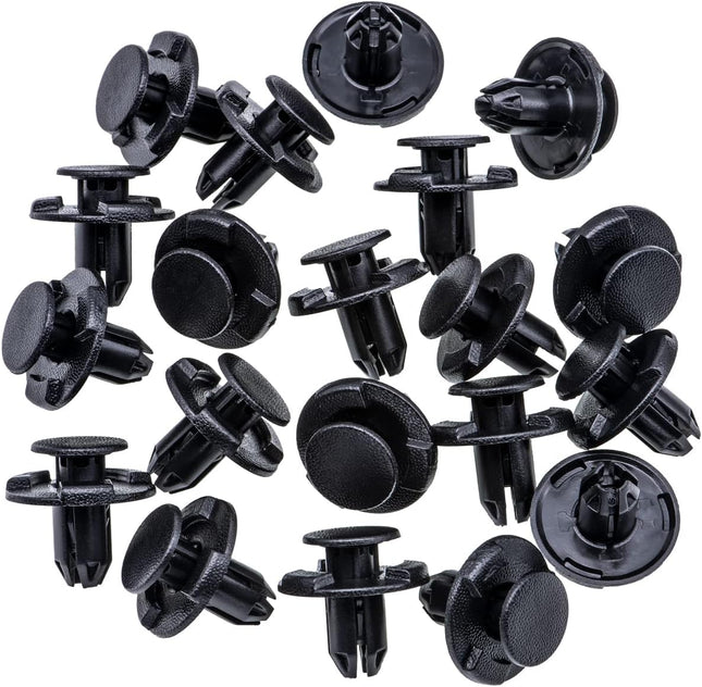 Rexka 20pcs Fender Liner Cowl Grille Bumper Under Cover Clip Push-Type Retainer Compatible with – product detail