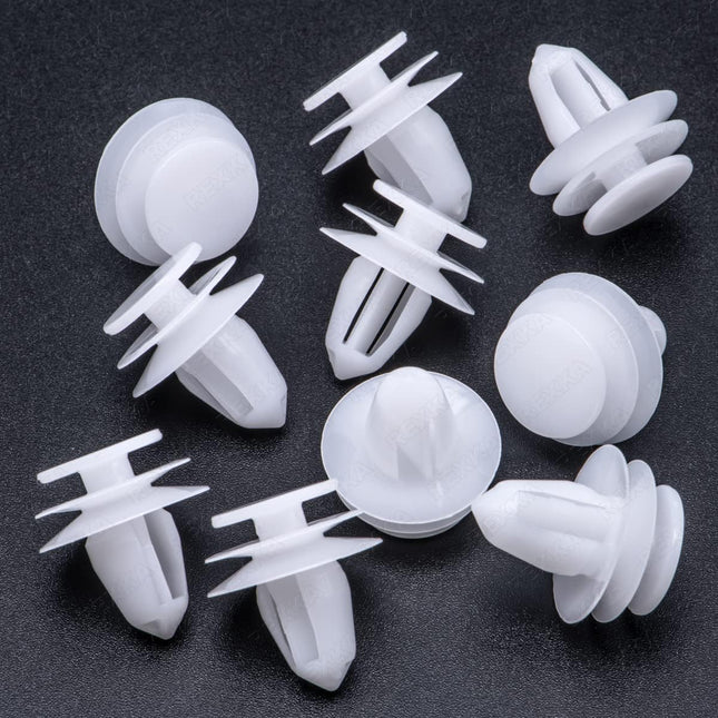 Rexka 10pcs Door Trim Panel Retainer Clip Compatible with Nissan Infiniti 01553-30001 Altima Armada