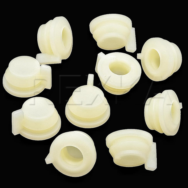 Rexka 10pcs Windshield Wiper Linkage Arm Bushing Cap Clip Nut Grommet 3799089 for Chrysler 1995-76
