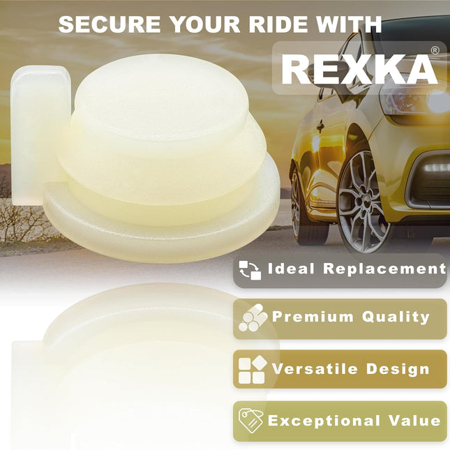 Rexka 10pcs Windshield Wiper Linkage Arm Bushing Cap Clip Nut Grommet 3799089 for Chrysler 1995-76 – product detail