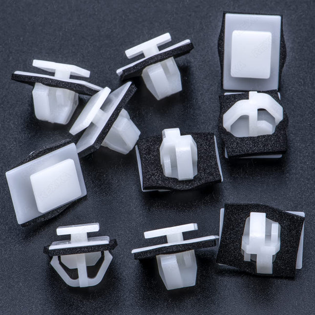 Rexka 10pcs Rocker Molding Clip for Hyundai Kia 87756-2E000 V1259-DP01-D-196