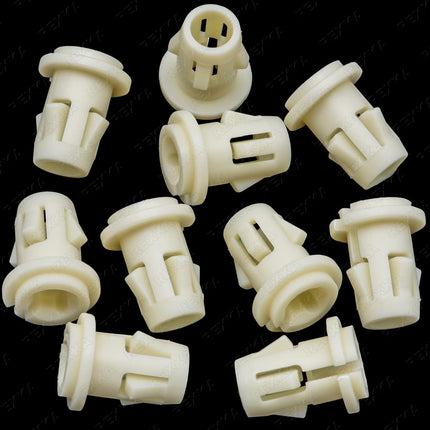 Rexka 10pcs Fog Lamp Assembly Retainer Grommet Nut 11570830 Compatible with Cadillac Escalade, Chevy Avalanche, Camaro, Colorado, Silverado Tahoe GMC Canyon, Denali, Sierra & Yukon