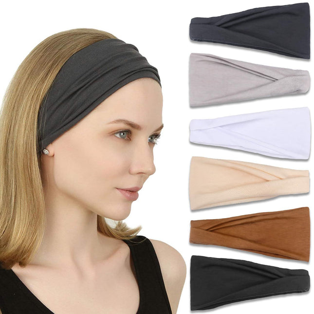 Headbands or Women Non-Slip Premium Stretchy Head Bands Hair Accessories Wear or Yoga ashion Working Out