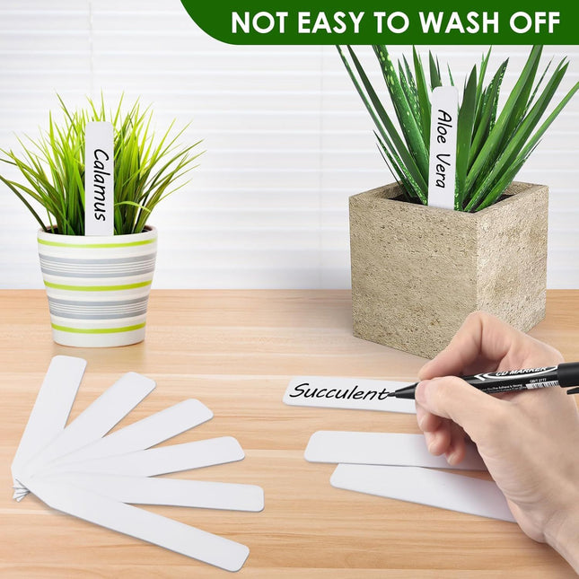 Plant Labels 120PCS Outdoor Waterproo Garden Markers Plastic Nursery Seed Plant Tags with Bonus – product detail