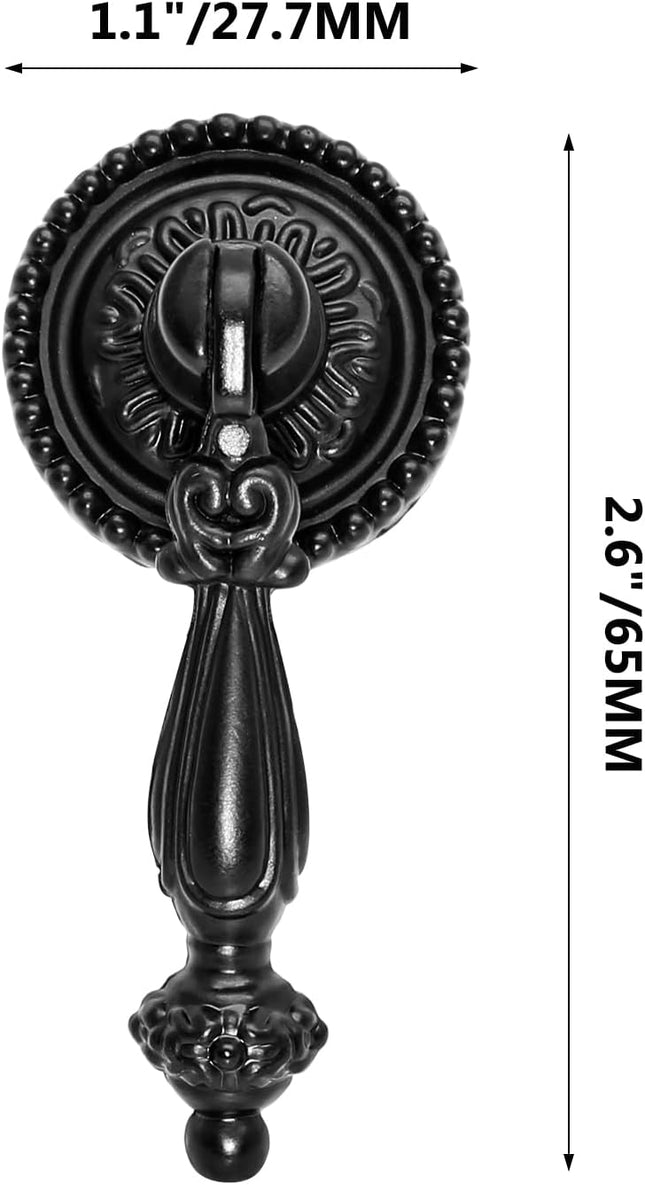 Biaungdo 4 Pack Antique Cabinet Pulls Cabinet Pull Handle Knobs Zinc Alloy Antique Decorative – product detail