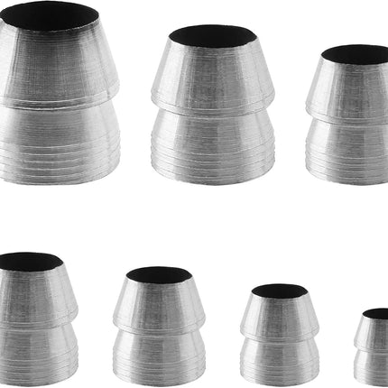 Biaungdo 7 Pc Safety Round Handle Wedges, Mauls Handle Kit for Hammer Axe Sledge (0.31", 0.39", 0.47", 0.55", 0.63", 0.71", 0.78")