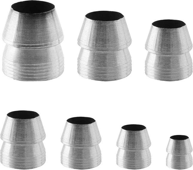 Biaungdo 7 Pc Safety Round Handle Wedges Mauls Handle Kit for Hammer Axe Sledge (0.31 0.39 0.47 0.55 0.63