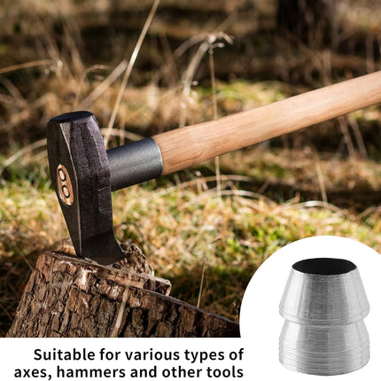 Biaungdo 7 Pc Safety Round Handle Wedges, Mauls Handle Kit for Hammer Axe Sledge (0.31", 0.39", 0.47", 0.55", 0.63", 0.71", 0.78")