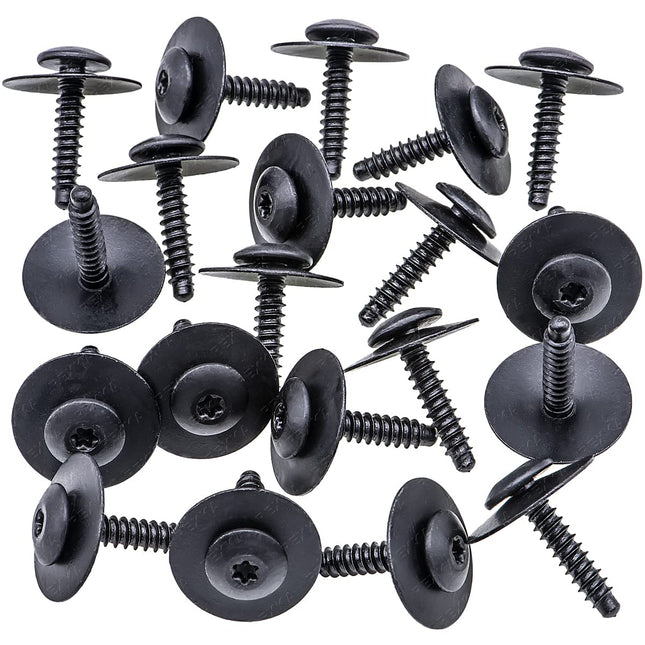 Rexka 20pcs Fender Liner Splash Shield Bolt Screw 11548270 Compatible with GM Chevrolet Camaro – product detail