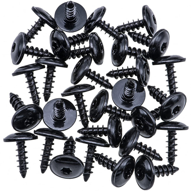 Rexka 30pcs T25 Fender Liner Splash Shield Bumper Cover Self Tapping Torx Screw Compatible with N90974701 – product detail