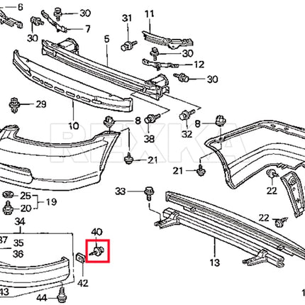 Rexka 50pcs Fender Liner Splash Shield Wheelhouse Liner Screw Phillips Truss Head Sems Compatible with Honda Acura BMW 90114-SE0-000 Accord ILX RDX TL TSX 90114SE0000