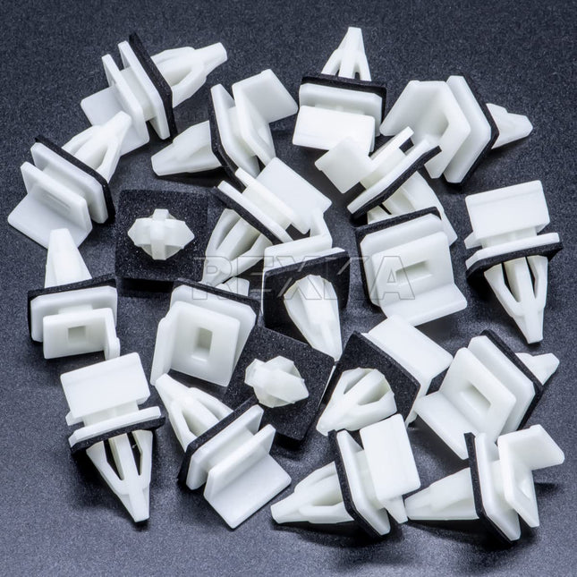 Rexka 20pcs Rocker Panel Moulding Clip for Honda Acura 91513-SM4-000 Accord Civic Civic Del Sol – product detail