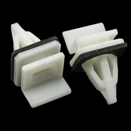 Rexka 20pcs Rocker Panel Moulding Clip for Honda Acura 91513-SM4-000 Accord, Civic, Civic Del Sol, Cr-v, Element, Odyssey, Pilot, Prelude, CL, Integra, Legend, MDX, RL, RSX, TL, TSX, Vigor
