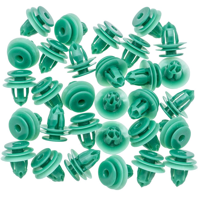 Rexka 30pcs Door Panel & Interior Trim Retainer Clips 91560-SZW-003 for Honda Accord CR-V CR-Z Civic – product detail