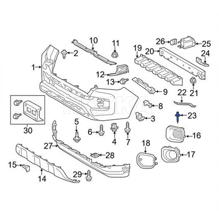 Rexka 10pcs Fuel Door & General Purpose Specialty Rivet Compatible with Toyota Lexus 90269-06017 90269-A0005