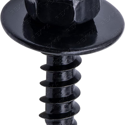 Rexka 20pcs Bumper Cover Splash Shield Screw Bolt Compatible with Toyota Lexus 90159-60477