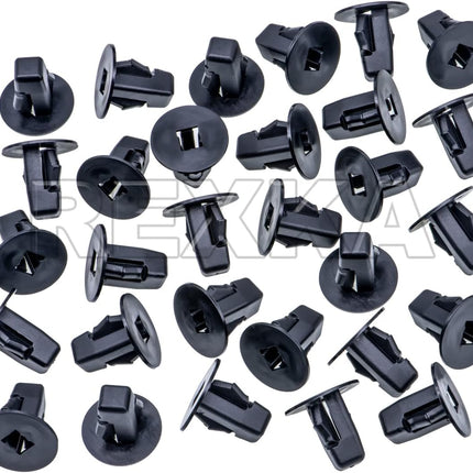 Rexka 30pcs Fender Liner Screw Grommet Compatible with Toyota Lexus 90189-06236 Highlander Prius Tundra LC500 RC200t RC300 RC350