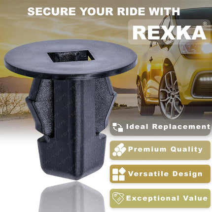 Rexka 30pcs Fender Liner Screw Grommet Compatible with Toyota Lexus 90189-06236 Highlander Prius Tundra LC500 RC200t RC300 RC350