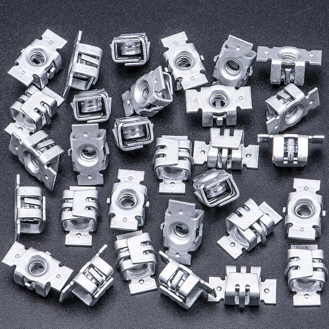 Rexka 30pcs M4.2-1.4mm Bumper Cover Fender Liner U Nut Clips 11609952 for GM Chevy Hummer Buick Cadillac – product detail