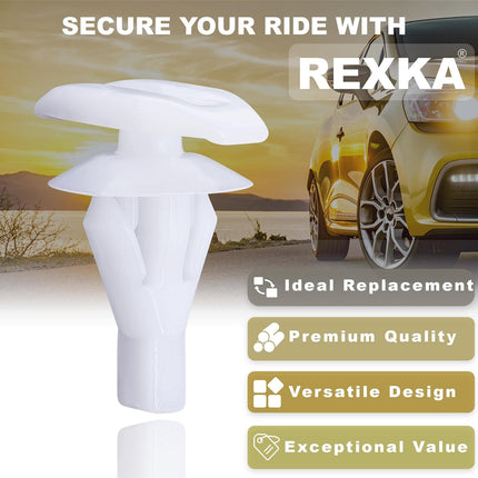 Rexka 20pcs Door Weatherstrip Retainer Clip 67867-12150 for Toyota Scion Lexus 4Runner Avalon Camry Celica Corolla FJ & Land Cruiser Highlander Prius RAV4 Tacoma Yaris ES GS GX is LS LX NX RC RX
