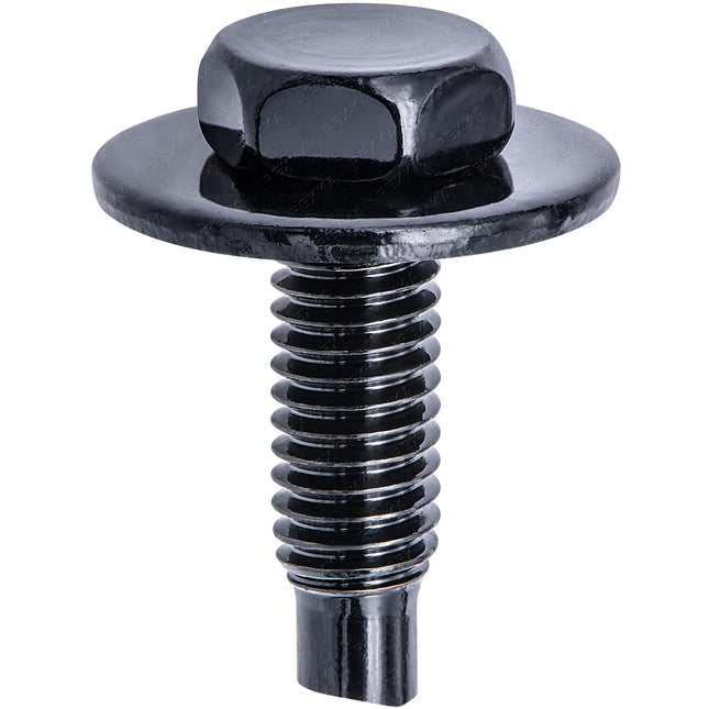 Rexka 10pcs M6-1.0 X 20mm Hex Head Sems Bolt W/Dog Point for Nissan Infiniti – product detail