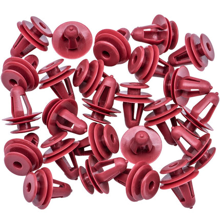 Rexka 25pcs Front & Rear Door Trim Board Retainer Clips Compatible with Toyota Lexus 67771-12050 GM 30006620