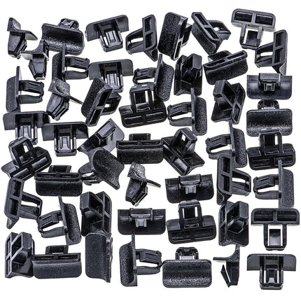 Rexka 50pcs Bumper Cover Moulding Grille Retainer Clip Nut 11547341 Compatible with GM Buick Cadillac GMC ATS CT6 XT5 Camaro Cruze Silverado Tahoe Traverse Sierra