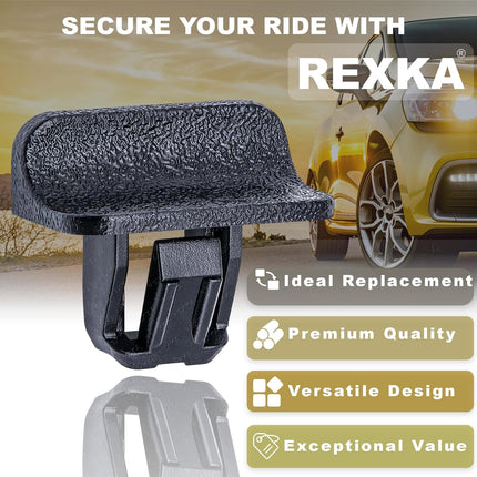 Rexka 50pcs Bumper Cover Moulding Grille Retainer Clip Nut 11547341 Compatible with GM Buick Cadillac GMC ATS CT6 XT5 Camaro Cruze Silverado Tahoe Traverse Sierra