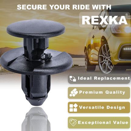 Rexka 30pcs Fender Liner Splash Shield Wheelhouse Liner Retainer Clips Rivet 11612035 for GM Buick Cadillac Chevrolet GMC
