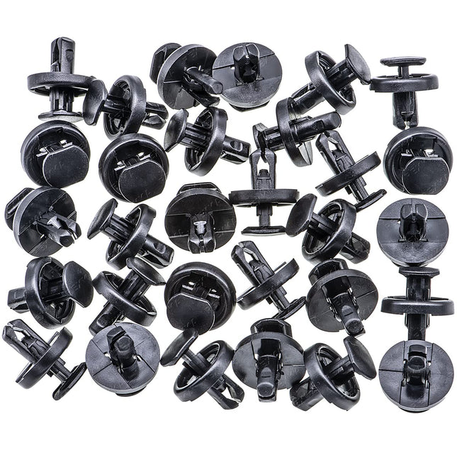 Rexka 30pcs Bumper Cover Radiator Support Splash Shield Wheel Opening Retainer Clips 90467-07220 – product detail